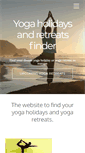 Mobile Screenshot of best-yoga-retreats.com